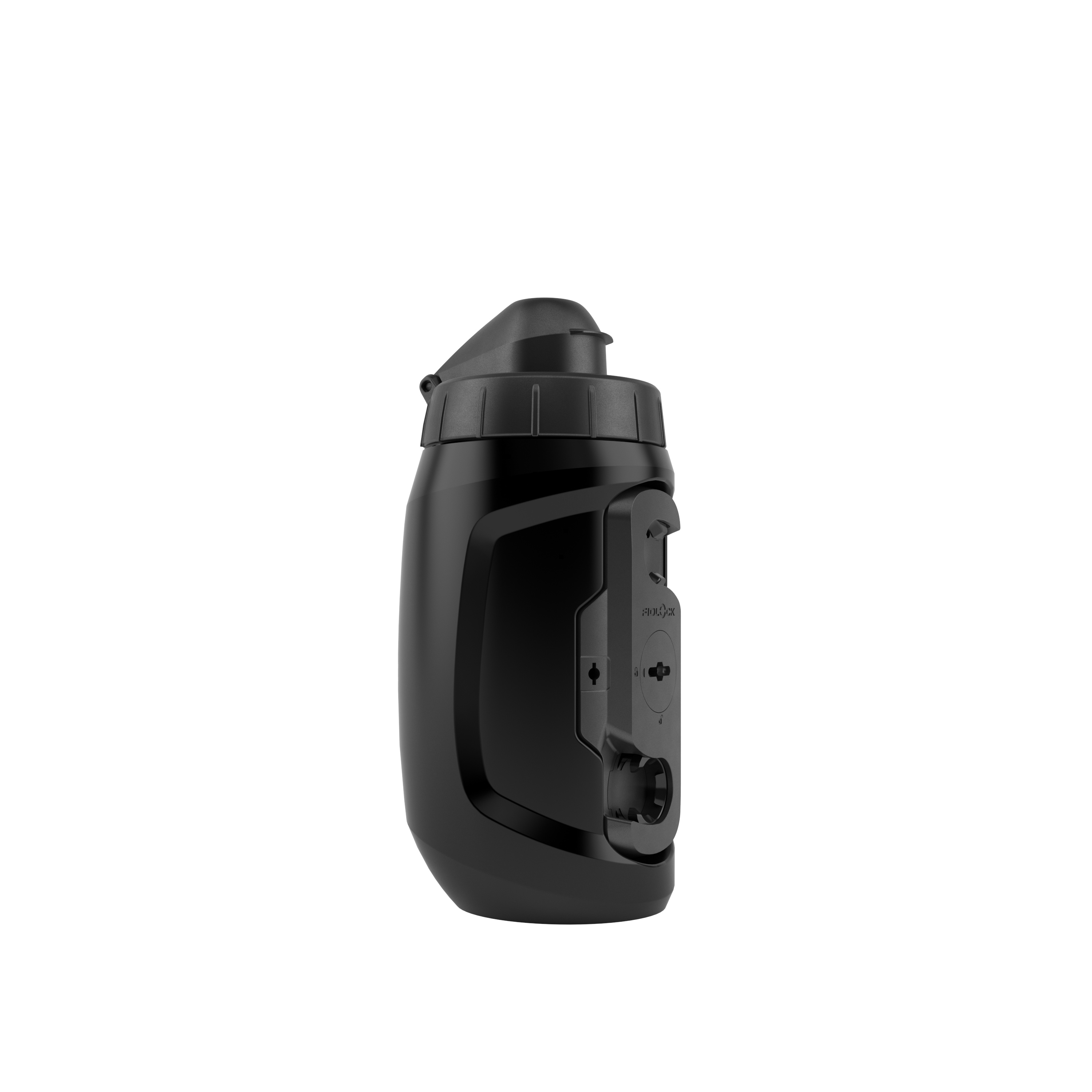 
Fidlock TWIST bottle 450 + bike base - solid black, FIDLOCK-logo