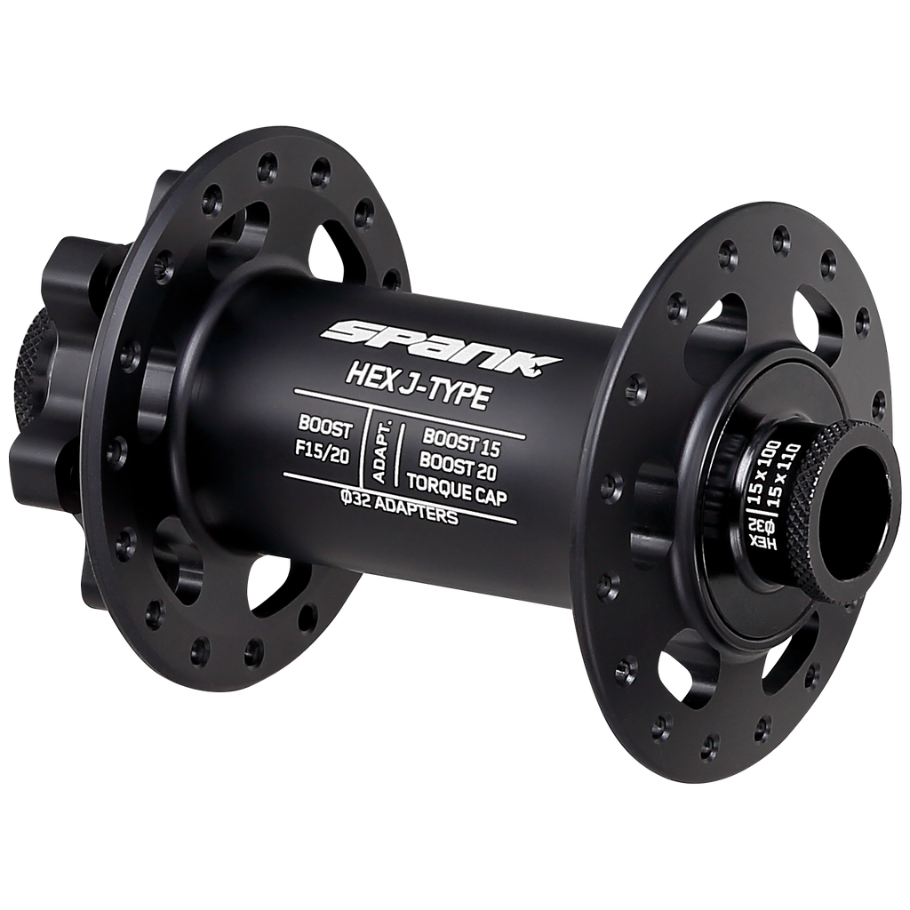 Spank Hex Front Hub 110x15/20 Boost 32H Black