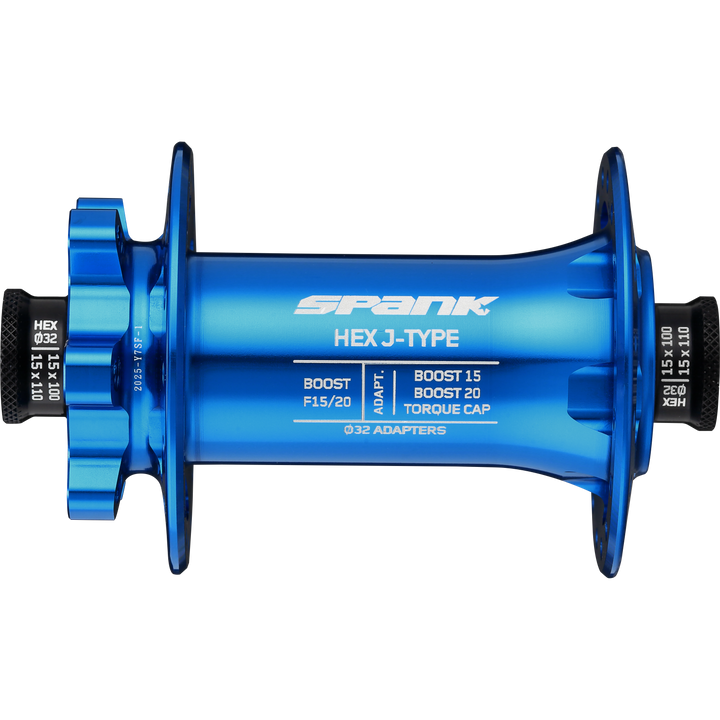 Spank Hex Front Hub 110x15/20 Boost 32H Black