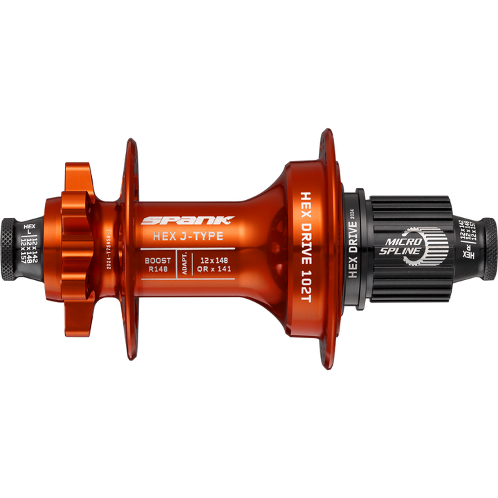 Spank Hex Drive Rear Hub Boost 12x148 Blank 32H