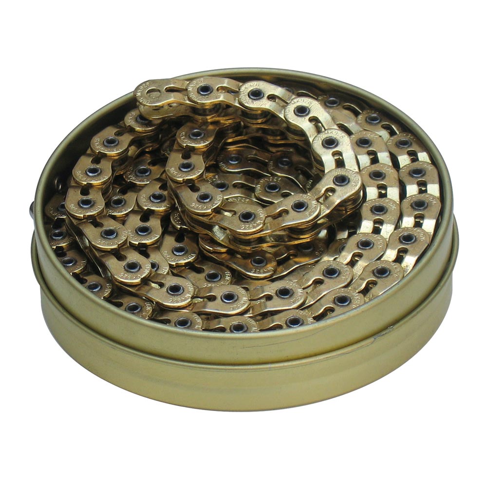 Gusset Bling Slink ½ Link Chain 102 Links Gold	