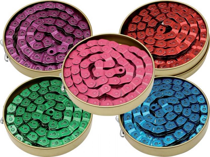 Gusset Coloured Slink ½ Link Chain