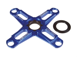 
Gusset Woodstock Spider 104bcd 19mm 48 Spline Blue