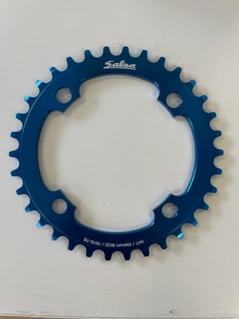 Salsa Chainring SS Alu 4Bolt 104bcd