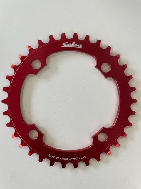 Salsa Chainring SS Alu 4Bolt 104bcd