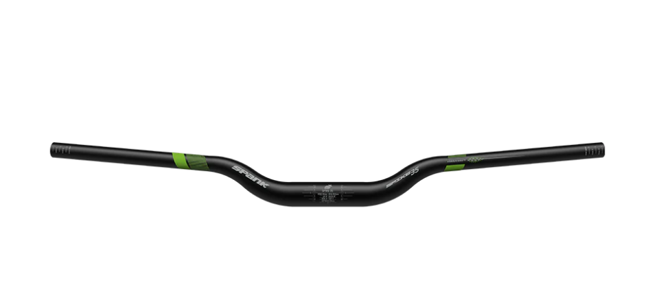 Spank Spike 35 Handlebar Vibrocore 35x820 at 25; 40 or 60mm. rise.