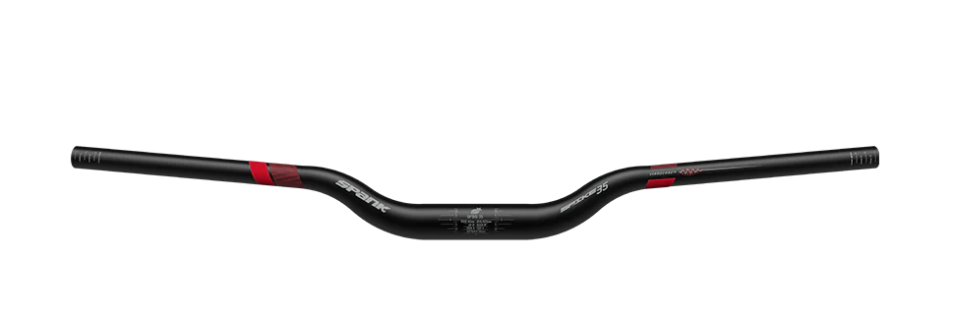 Spank Spike 35 Handlebar Vibrocore 35x820 at 25; 40 or 60mm. rise.