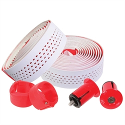 
Genetic Perfect Tape Bartape w Gel White/Red