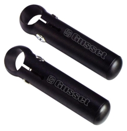 
Gusset Stubby R-series bar-ends 100mm Black