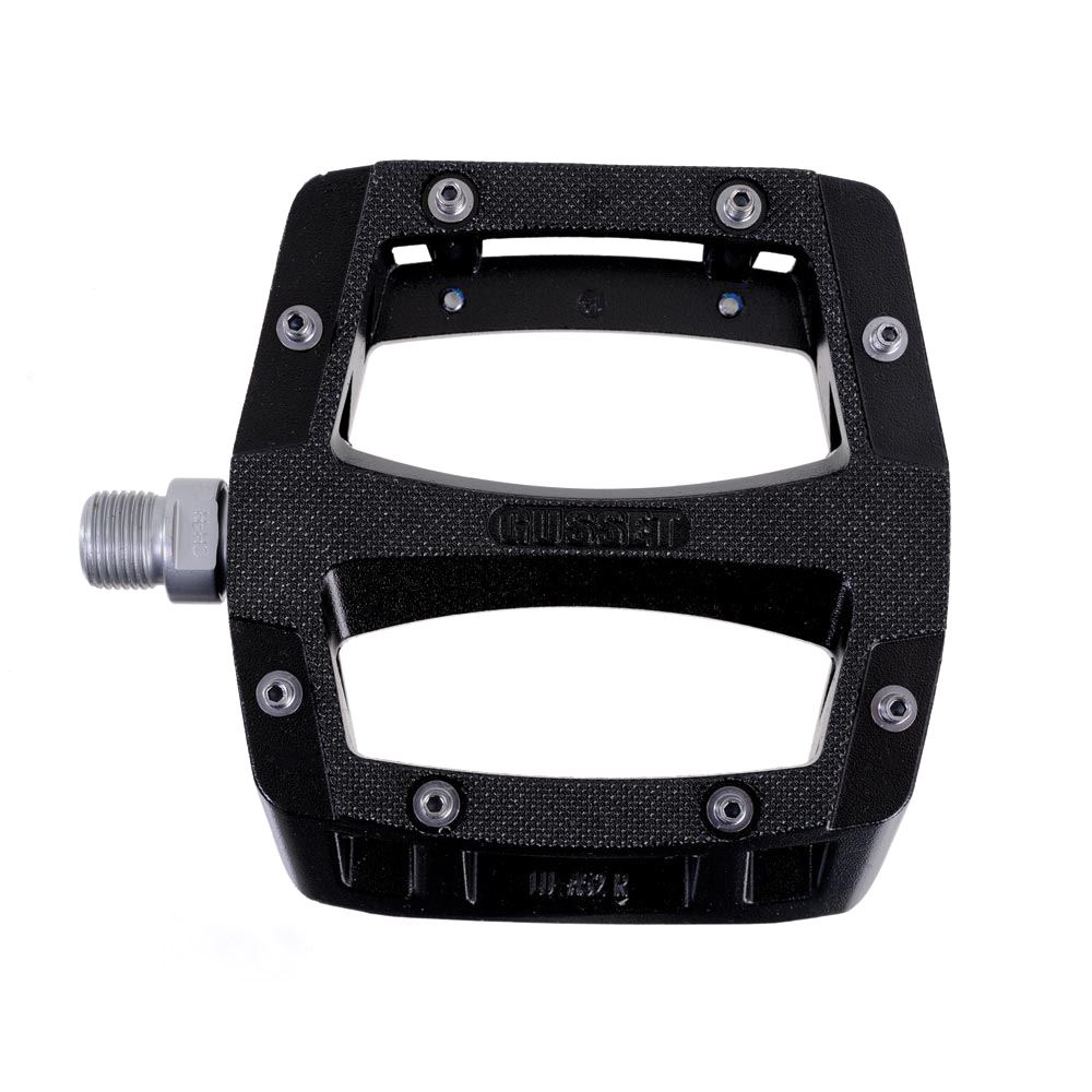 
Gusset Slim Jim Alu Pedals Black