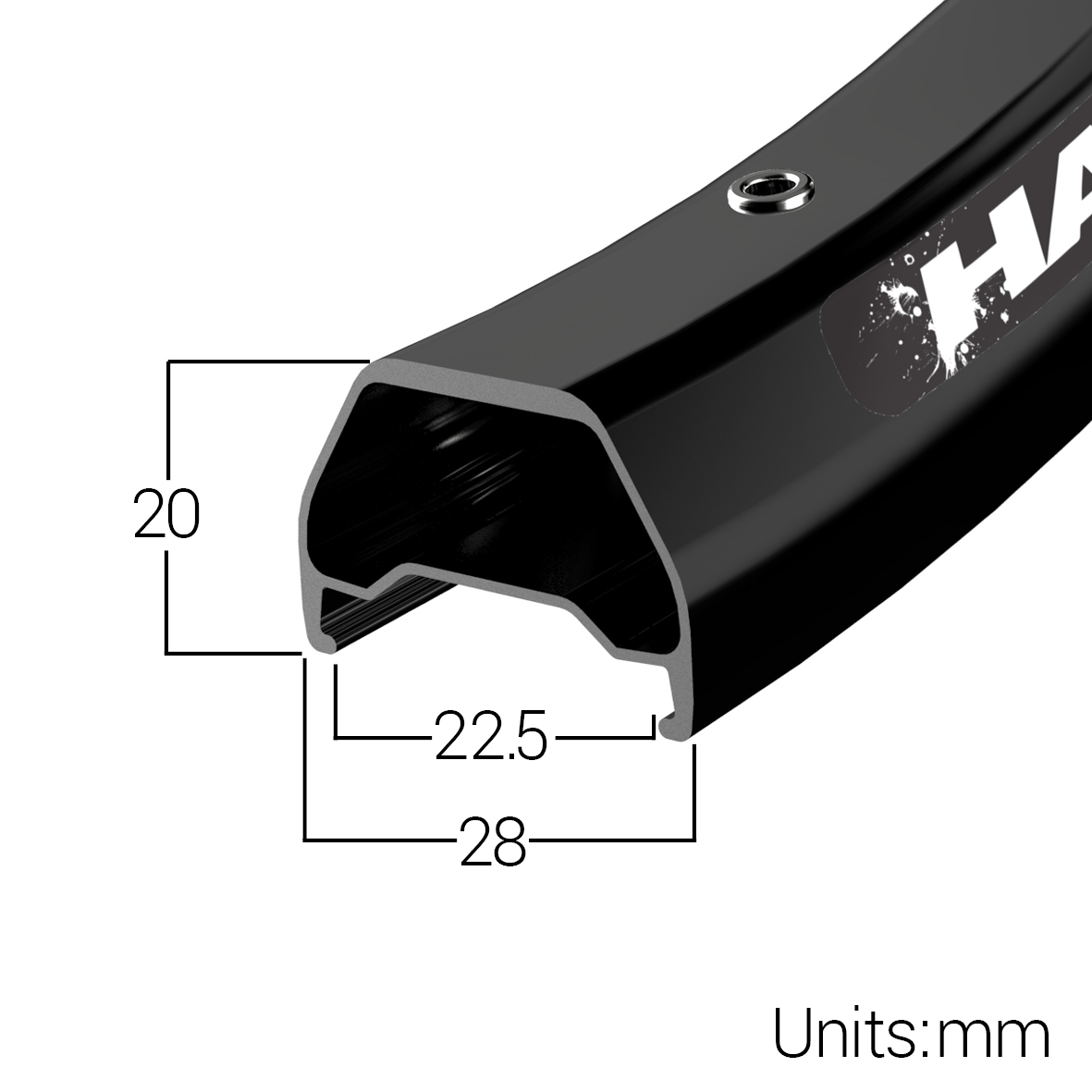 Halo Chaos Rim 26" 32H