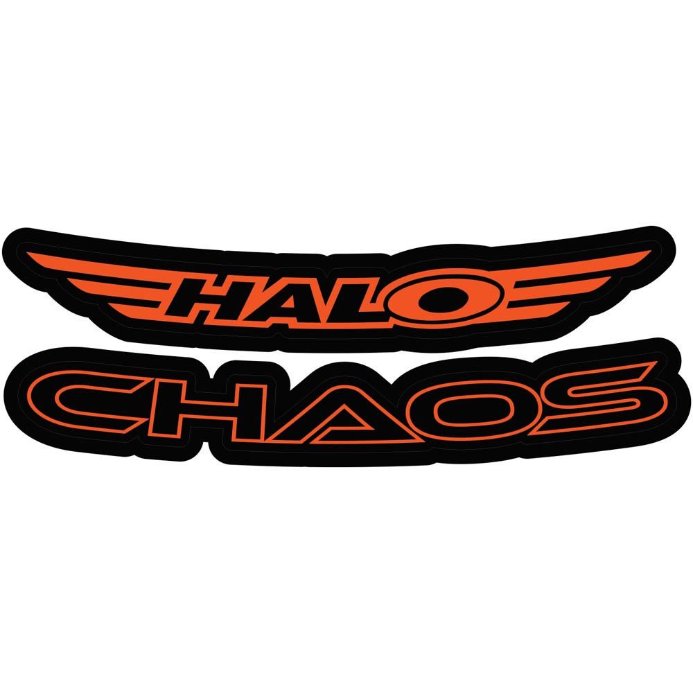 Halo Chaos Rim Decals Kit of 24