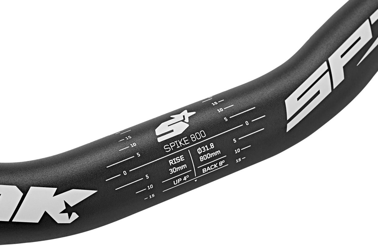 Spank Spike 800 Race Handlebar 31,8x800 30mm Rise Black/White