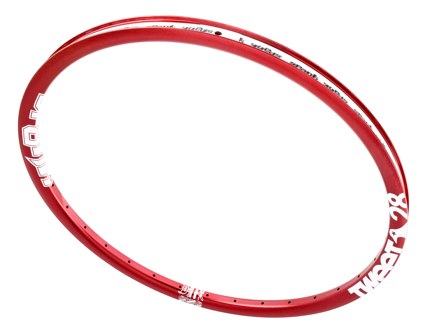Spank Tweet Tweet 26” Rim 32H Red