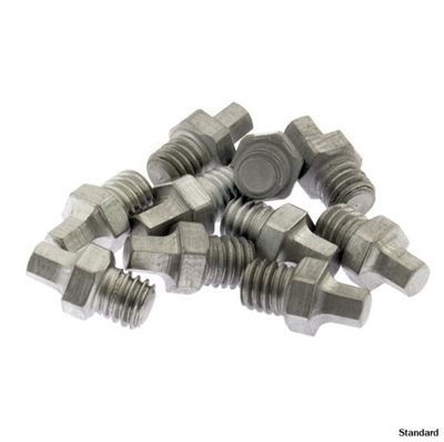 
Straitline standart pedal pins 10stk. Sølv