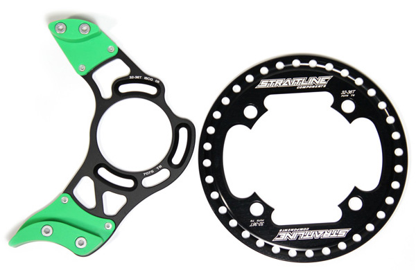 Straitline Silent Guide Chaindevice ISCG 03 32-36T Green