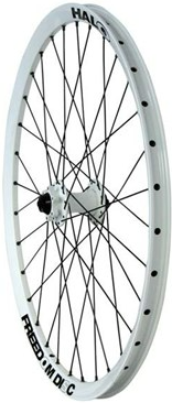 
Halo Freedom Disc Front Wheel 26" SD hub QR White