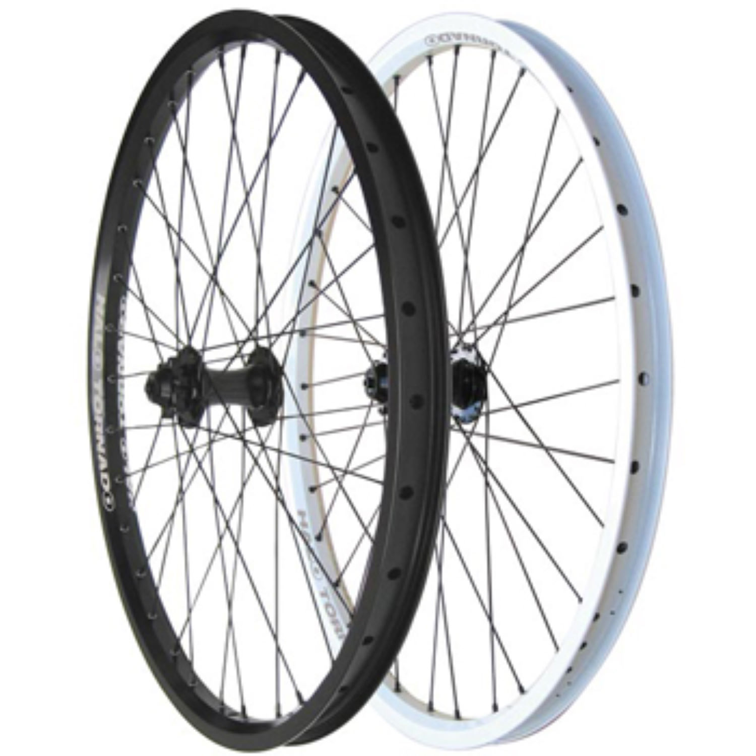 
Halo Tornado 26" Front Wheel SD 9x135mm QR Hub 32H Black