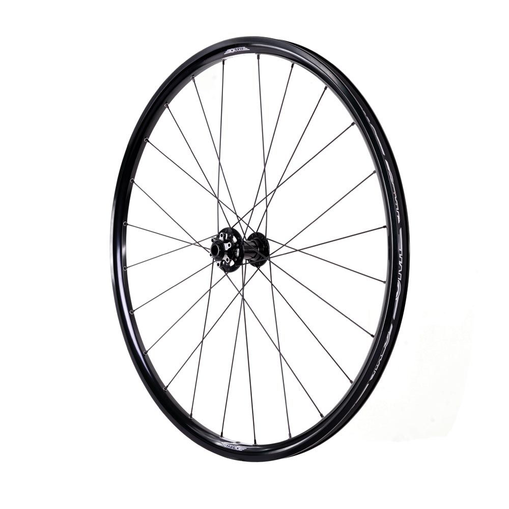 
HALO White Line Road Disc Front Wheel 700C 12x100 Black