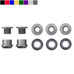 WolfTooth Chainring Bolts+Nuts (Set of 5) 6mm