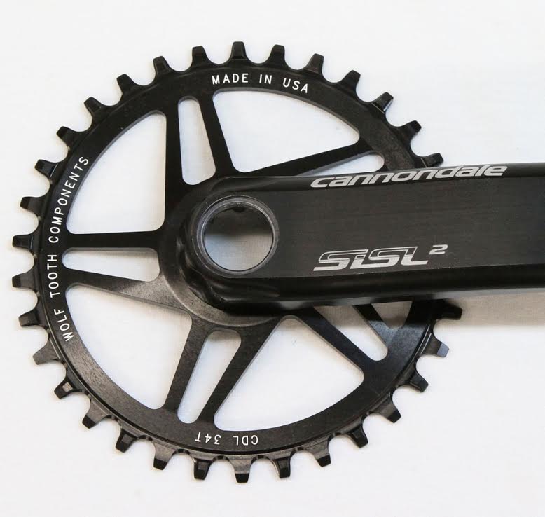 WolfTooth Drop-Stop A Chainring Cannondale Hollowgram MTB