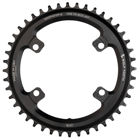 Wolf Tooth Drop-Stop B Chainring 110bcd Shimano GRX Asymetric