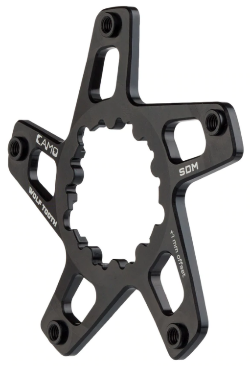 
WolfTooth Camo Spider Sram M8 (49mm Chainline/6mm Offset) Black
