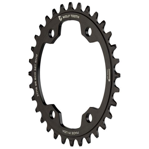 WolfTooth Drop-Stop A Chainring 96bcd Shimano XT M8000 / SLX M7000