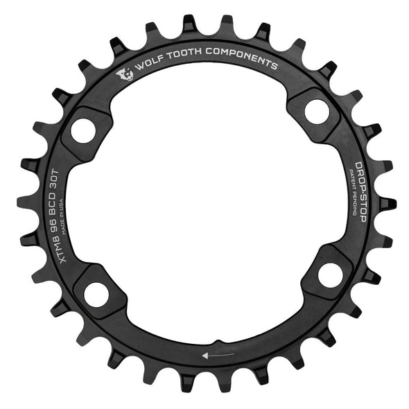 WolfTooth Drop-Stop A Chainring 96bcd Shimano XT M8000 / SLX M7000